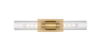 Downtown Urban Bath Light Cast Brass Steel