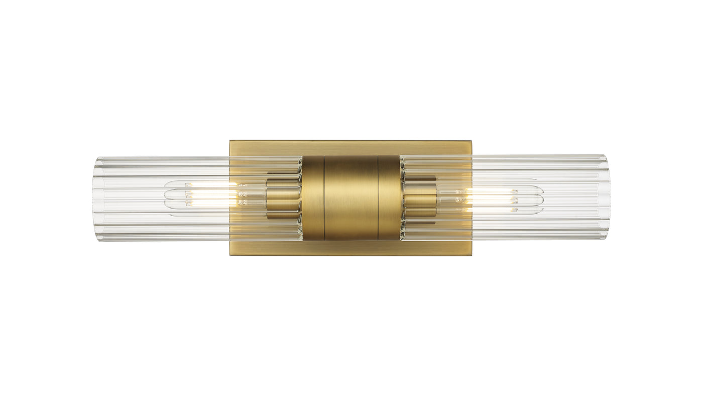 Downtown Urban Linear Light Cast Brass