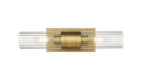 Downtown Urban Linear Light Cast Brass