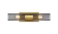 Downtown Urban Linear Light Cast Brass