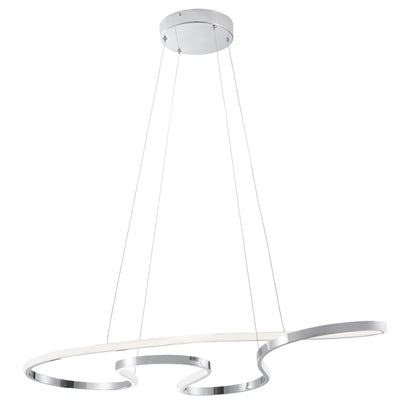 Shanghai LED Adjustable Chandelier | Chrome