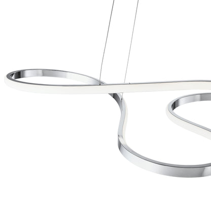 Shanghai LED Adjustable Chandelier | Chrome