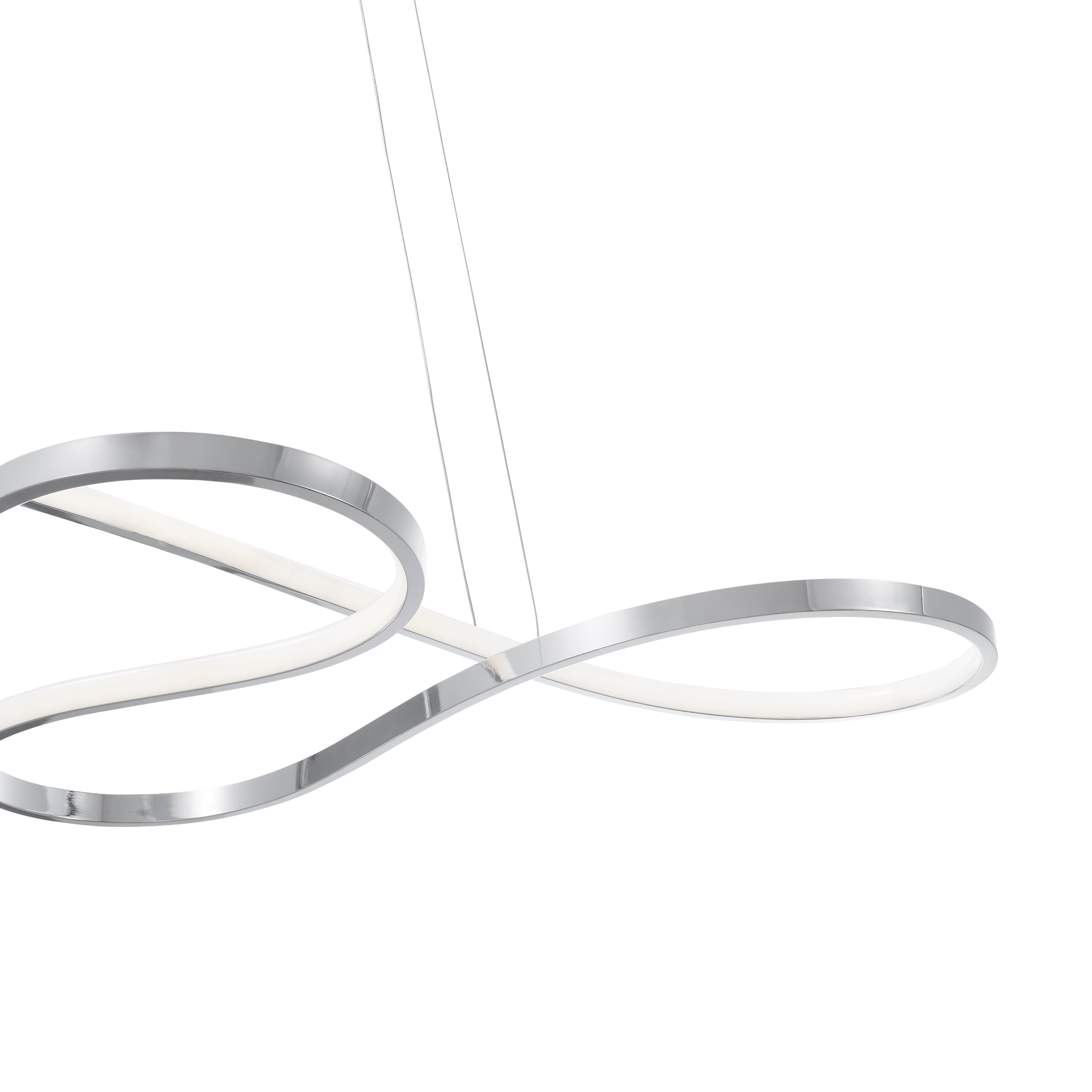 Shanghai LED Adjustable Chandelier | Chrome