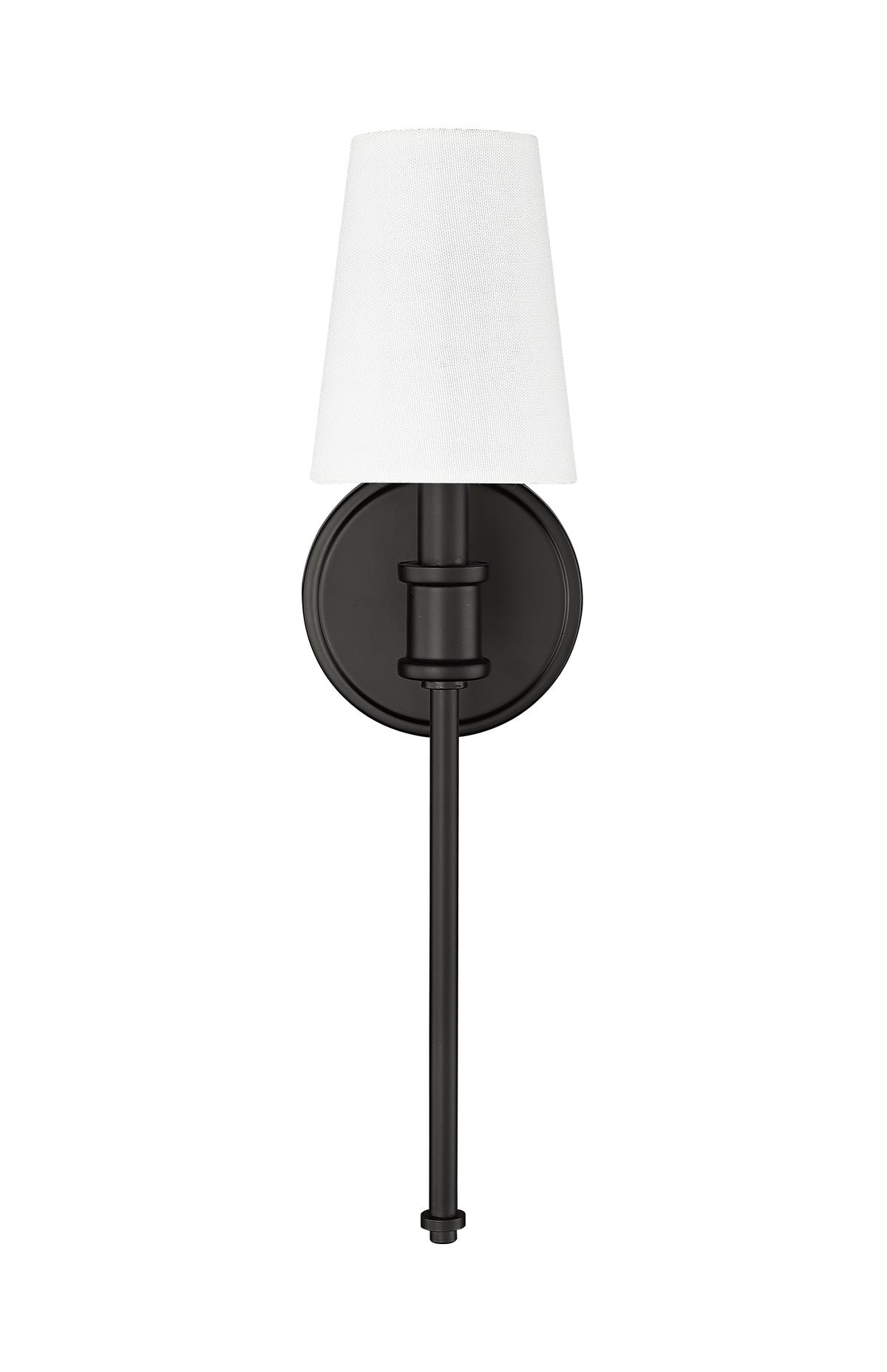 5'' Adorra Matte Black 1 Light Wall Sconce