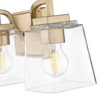 23.5'' Avenna Modern Gold 3 Light Bath Vanity
