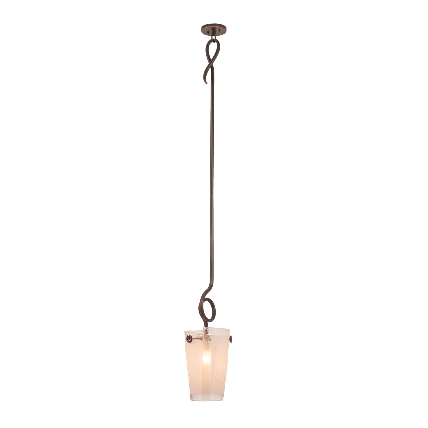 75.5'' Tribecca 1 Light Antique Copper Pendant