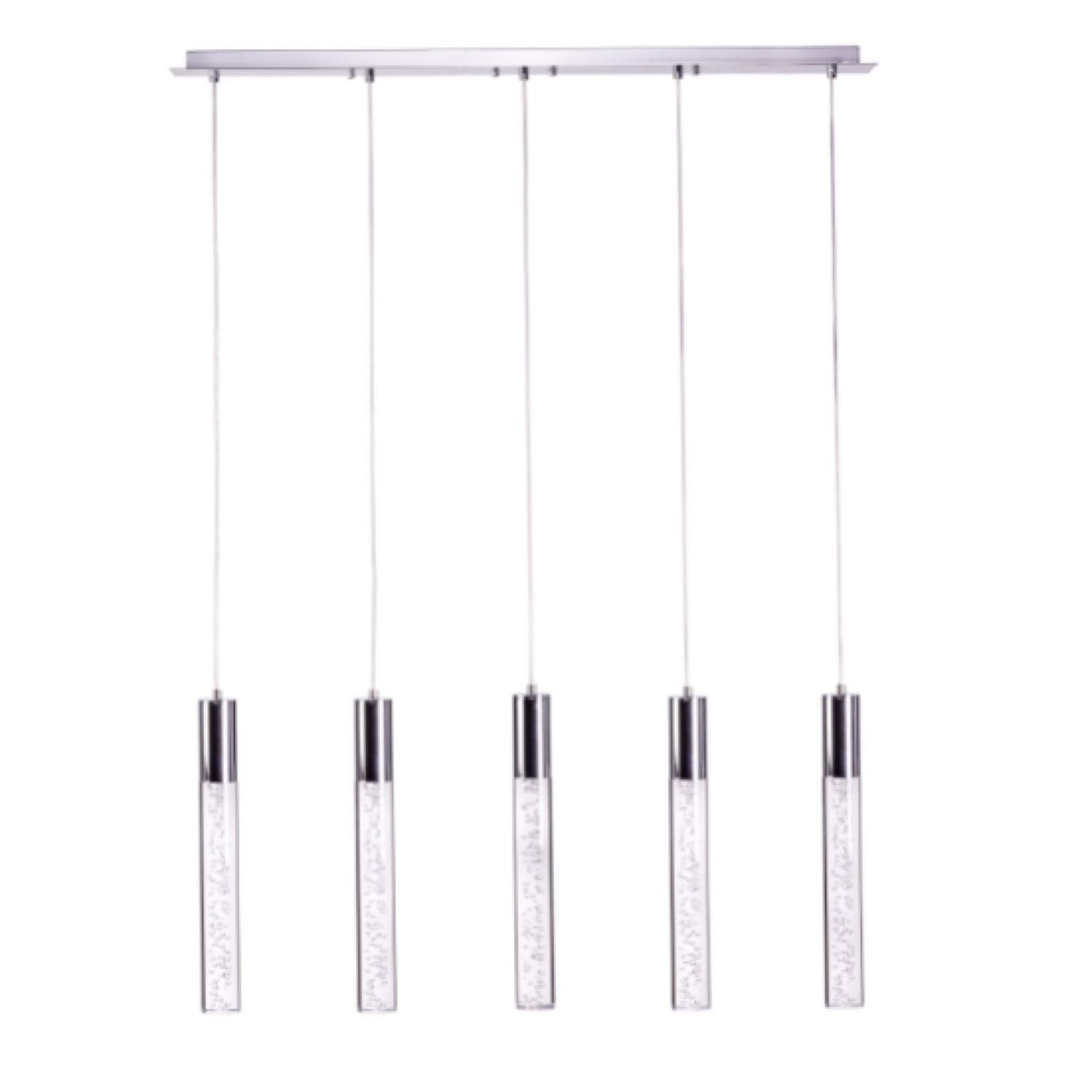 Sparkling Night Cylinder Chandelier | 5 Light
