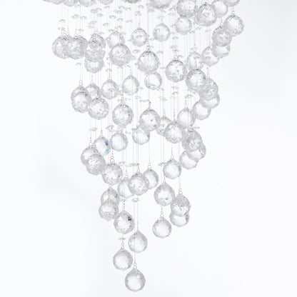 Crystal Chandelier Double Helix | 7 Light