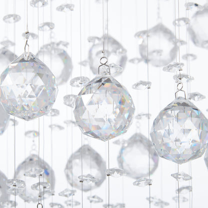 Crystal Chandelier Double Helix | 7 Light