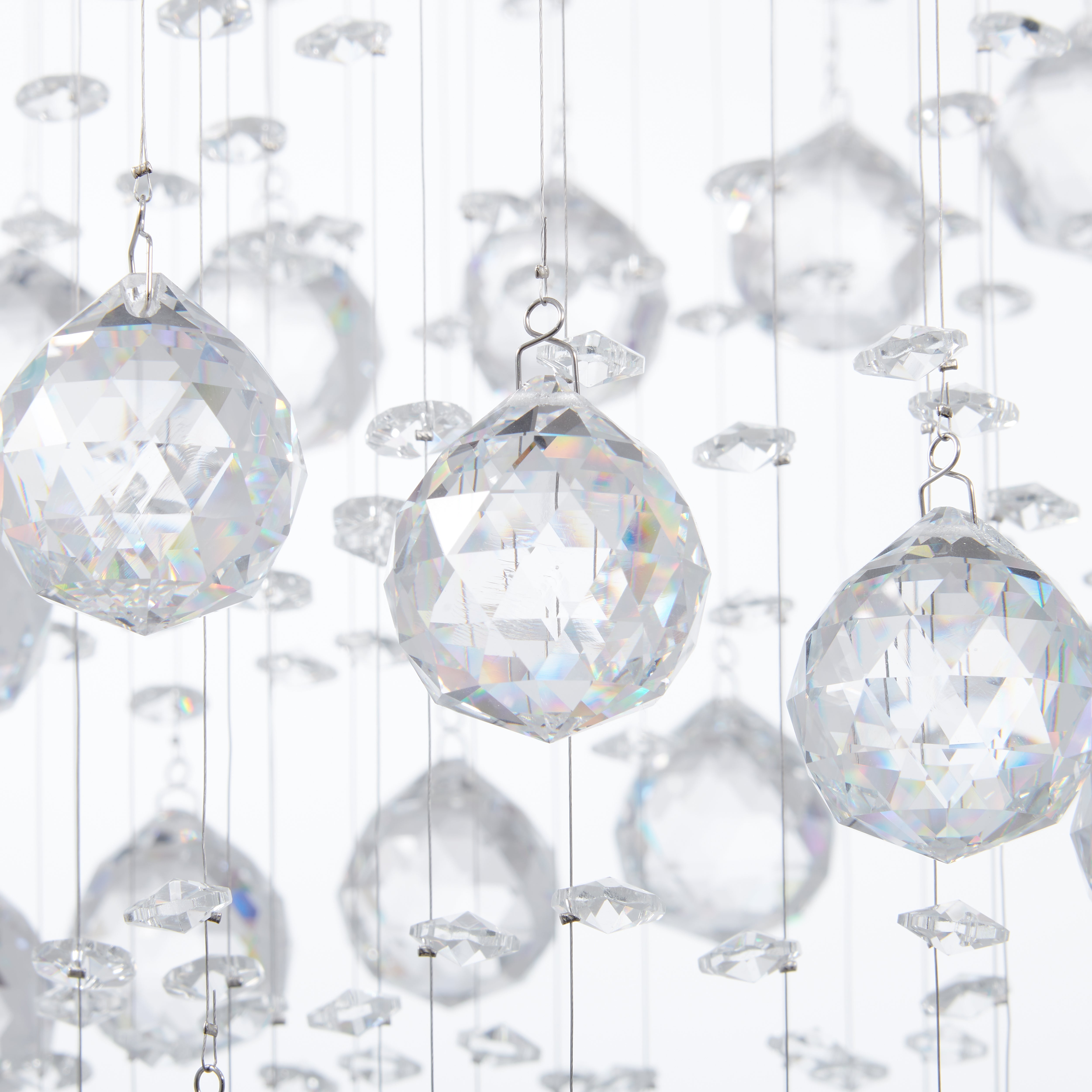 Crystal Chandelier Double Helix | 7 Light