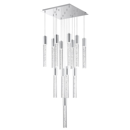 Sparkling Night Cylinder Chandelier| 13 Light