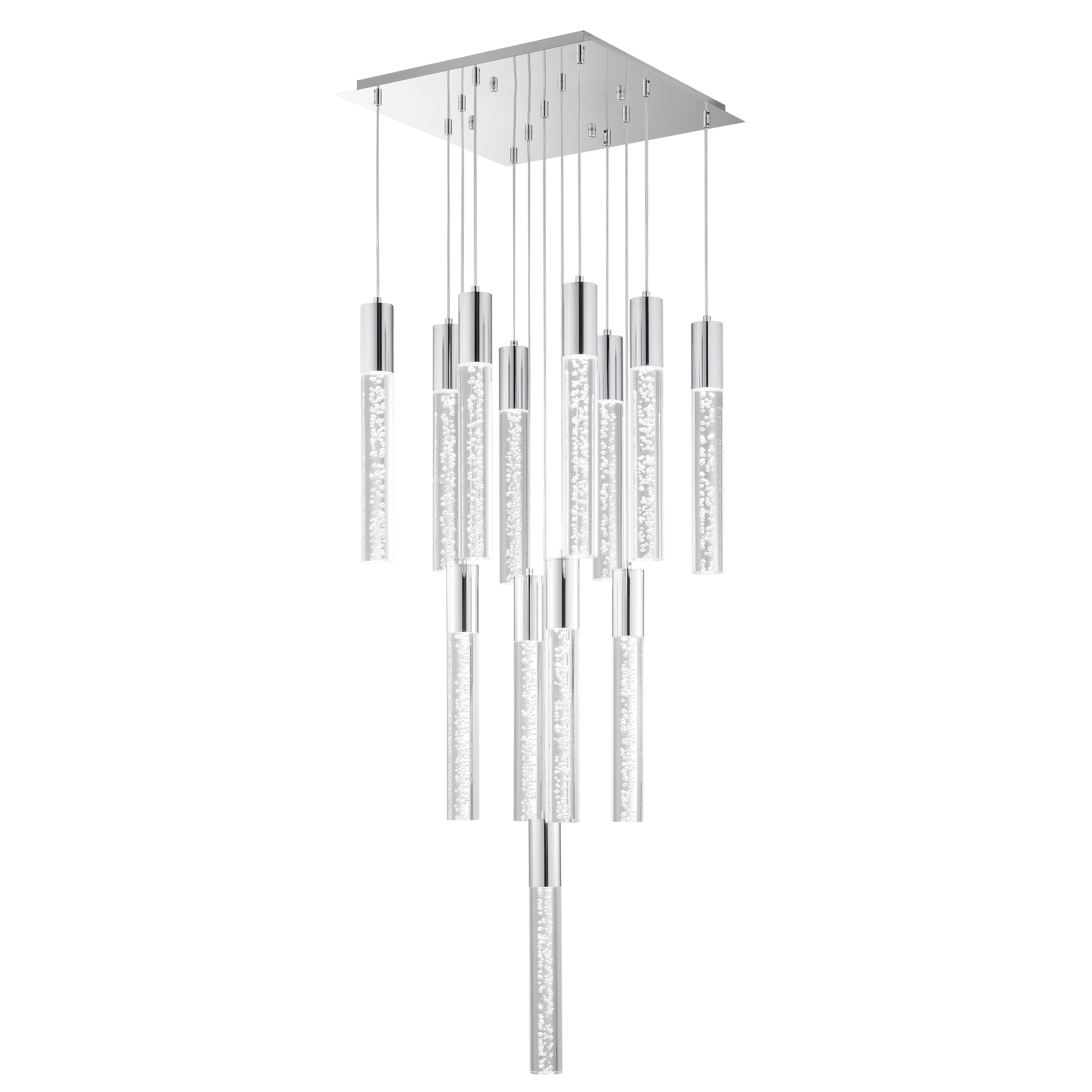 Sparkling Night Cylinder Chandelier| 13 Light