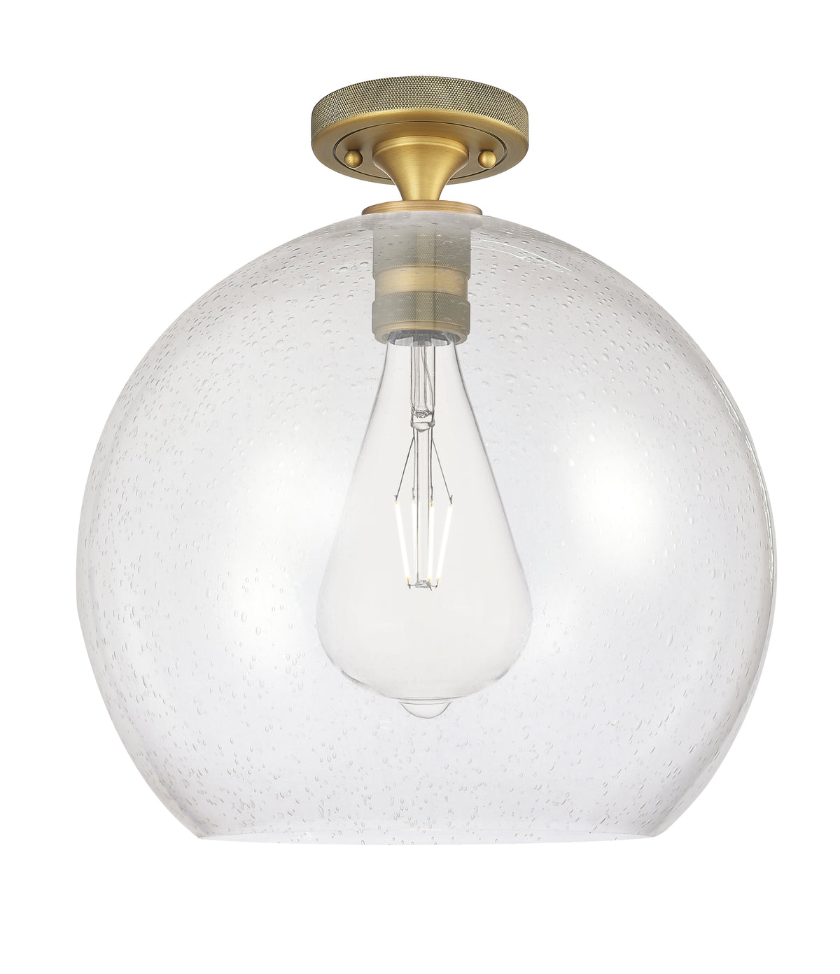 Astor 14-Inch 1-Light Semi-Flush Mount