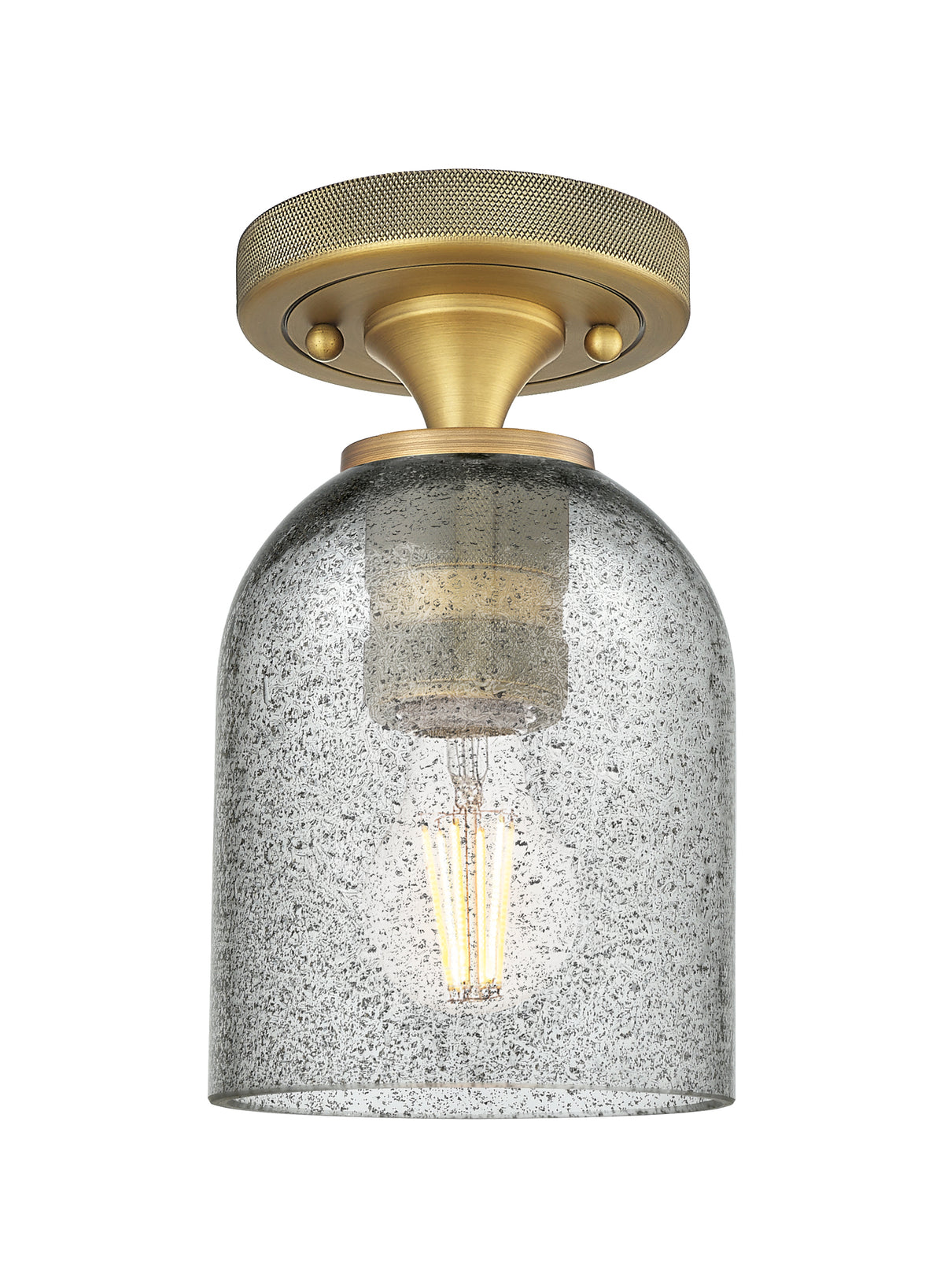 Caledonia 5-Inch 1-Light Semi-Flush Mount 8.5-Inch High