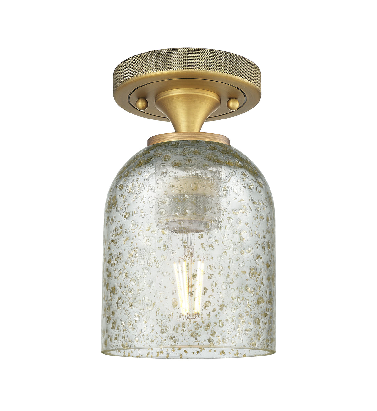 Caledonia 5-Inch 1-Light Semi-Flush Mount 8.5-Inch High