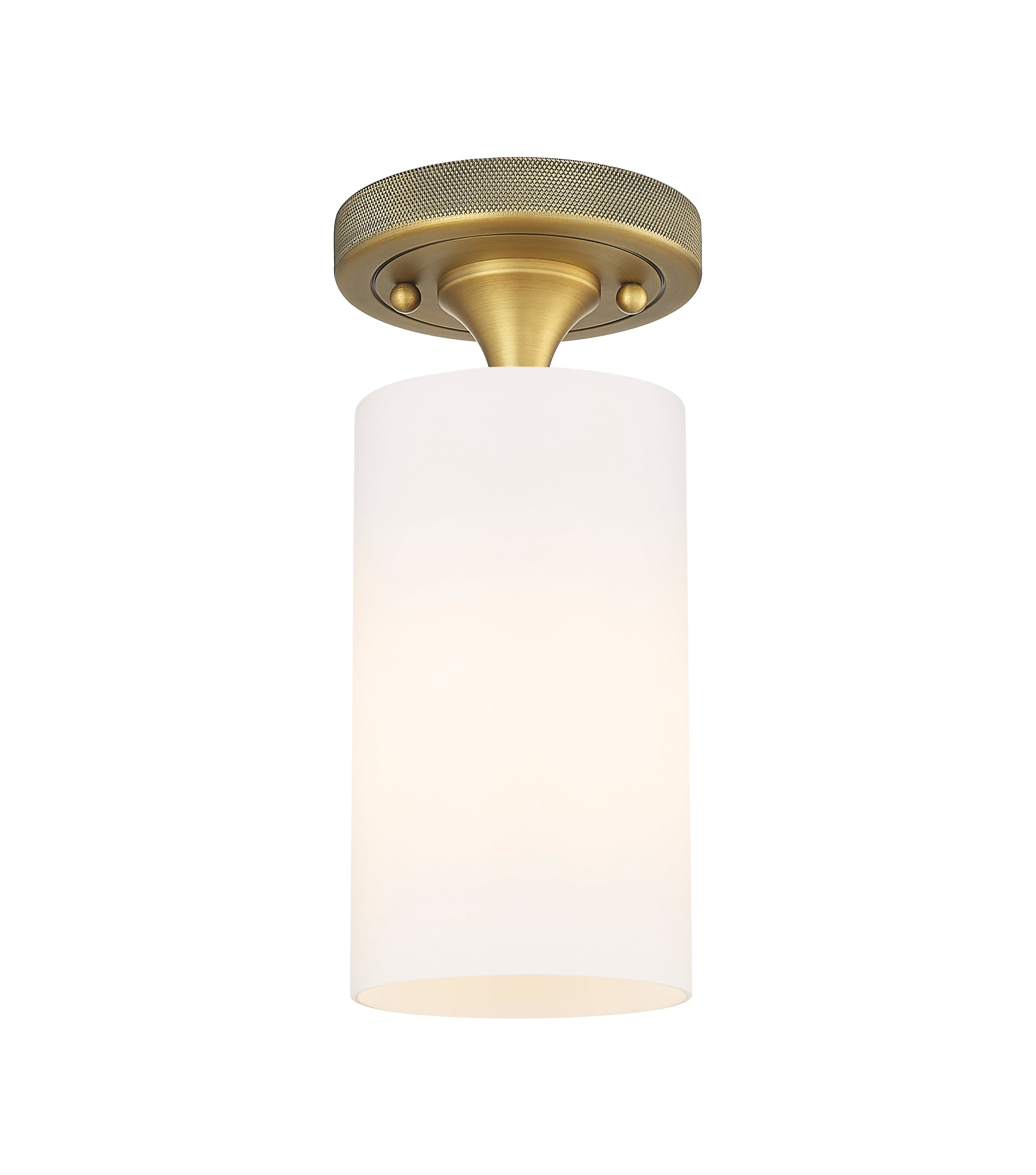 Downtown Flush Mount Satin Nickel Finish