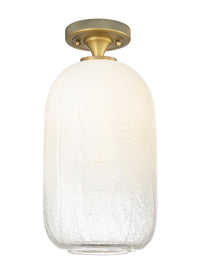 Downtown Flush Mount 10.5 Satin Nickel