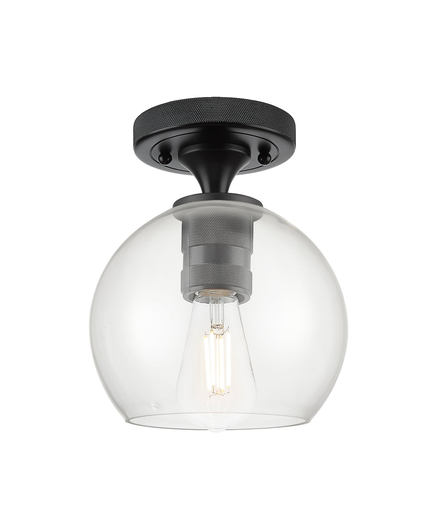 Downtown Flush Mount Satin Nickel
