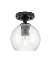 Downtown Flush Mount Satin Nickel