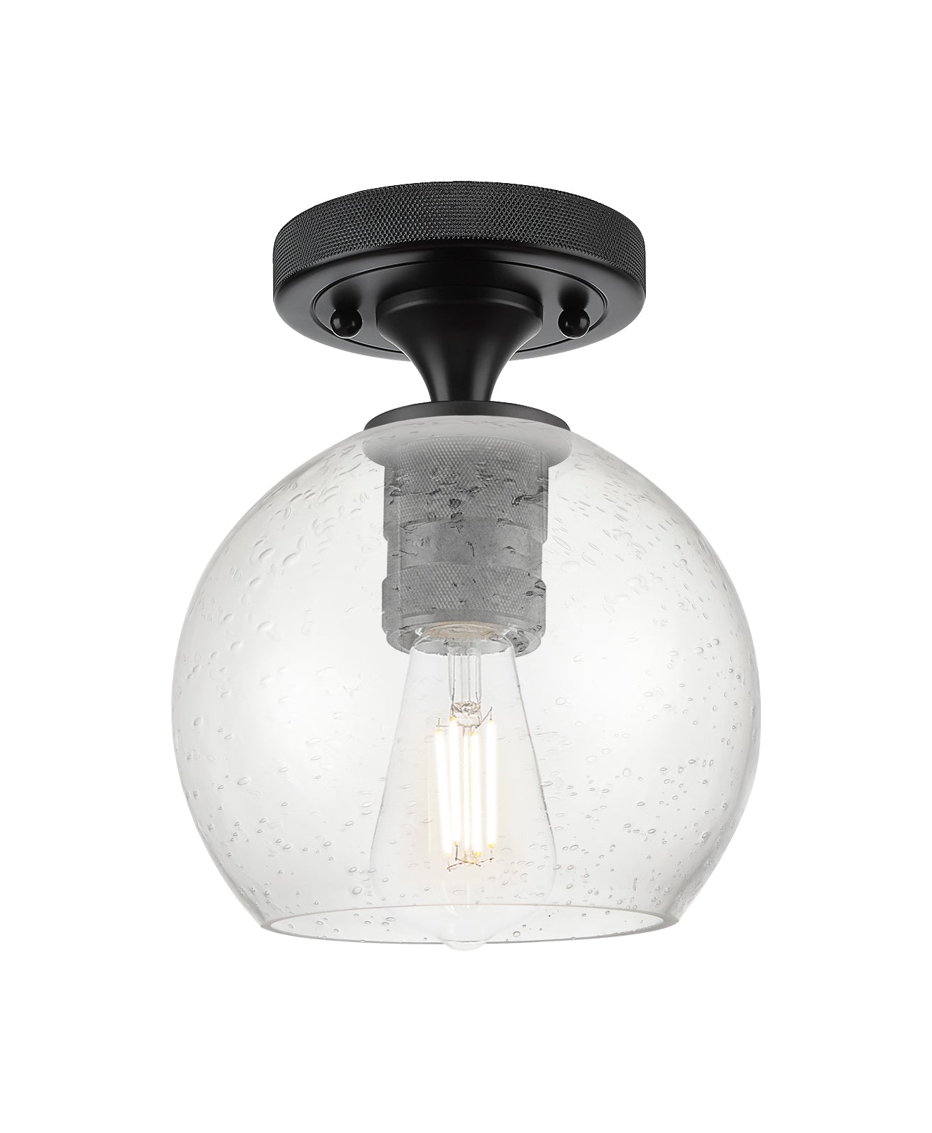 Downtown Flush Mount Satin Nickel