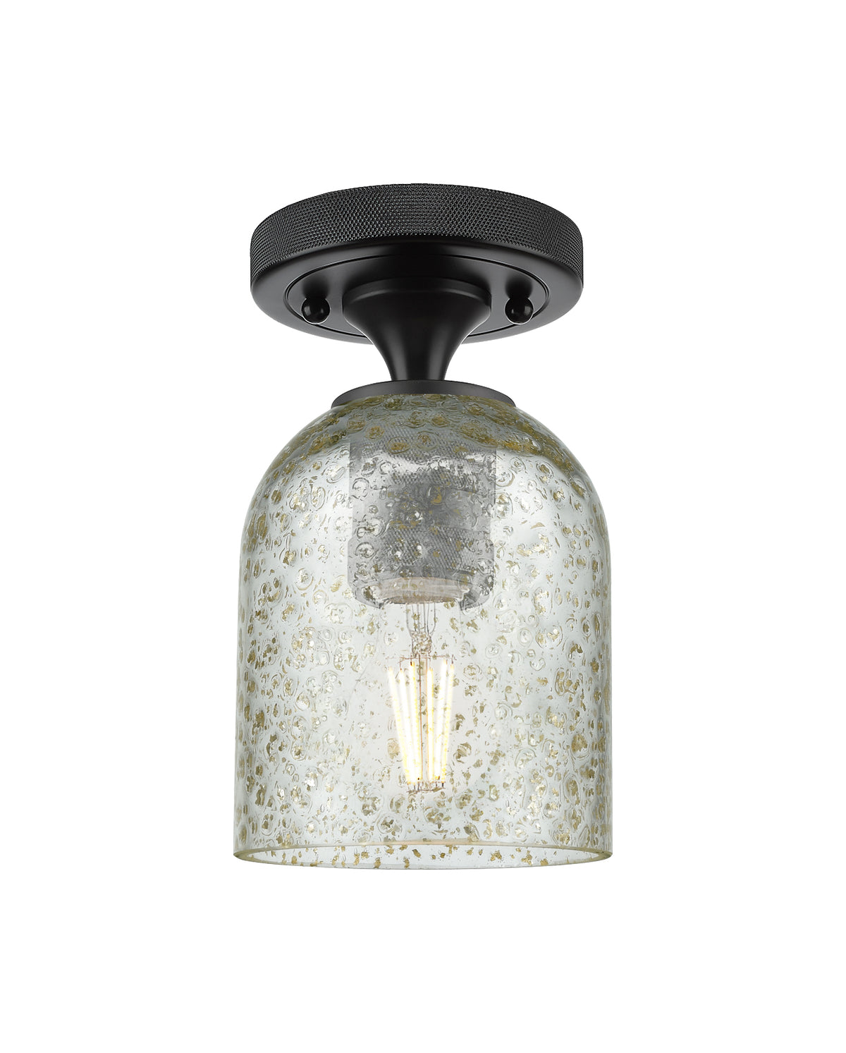 Caledonia 5-Inch 1-Light Semi-Flush Mount 8.5-Inch High
