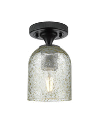 Downtown Flush Mount Satin Nickel Brass