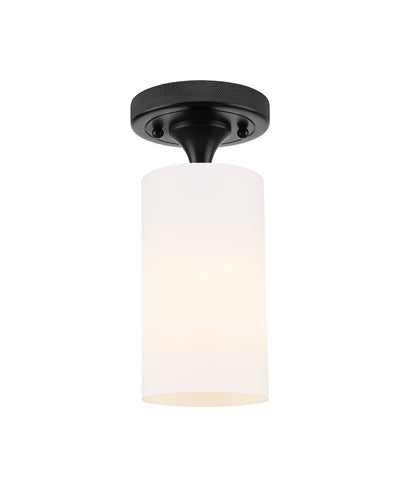 Downtown Flush Mount Satin Nickel Finish