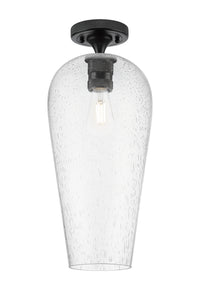 Downtown Flush Mount Satin Nickel 6 Inch