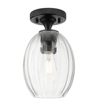 Downtown Flush Mount Satin Nickel Cast Brass