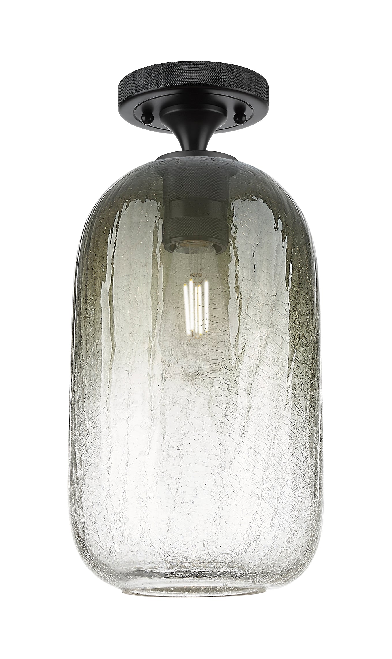 Downtown Flush Mount 10.5 Satin Nickel