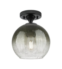 Downtown Flush Mount Satin Nickel 7 Inch