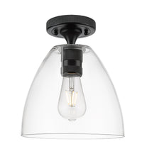 Downtown Flush Mount Satin Nickel 7.5 Inch