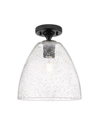 Downtown Flush Mount Satin Nickel 7.5 Inch