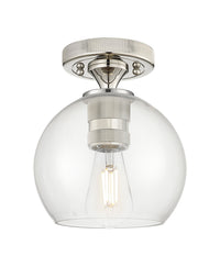 Downtown Flush Mount Satin Nickel