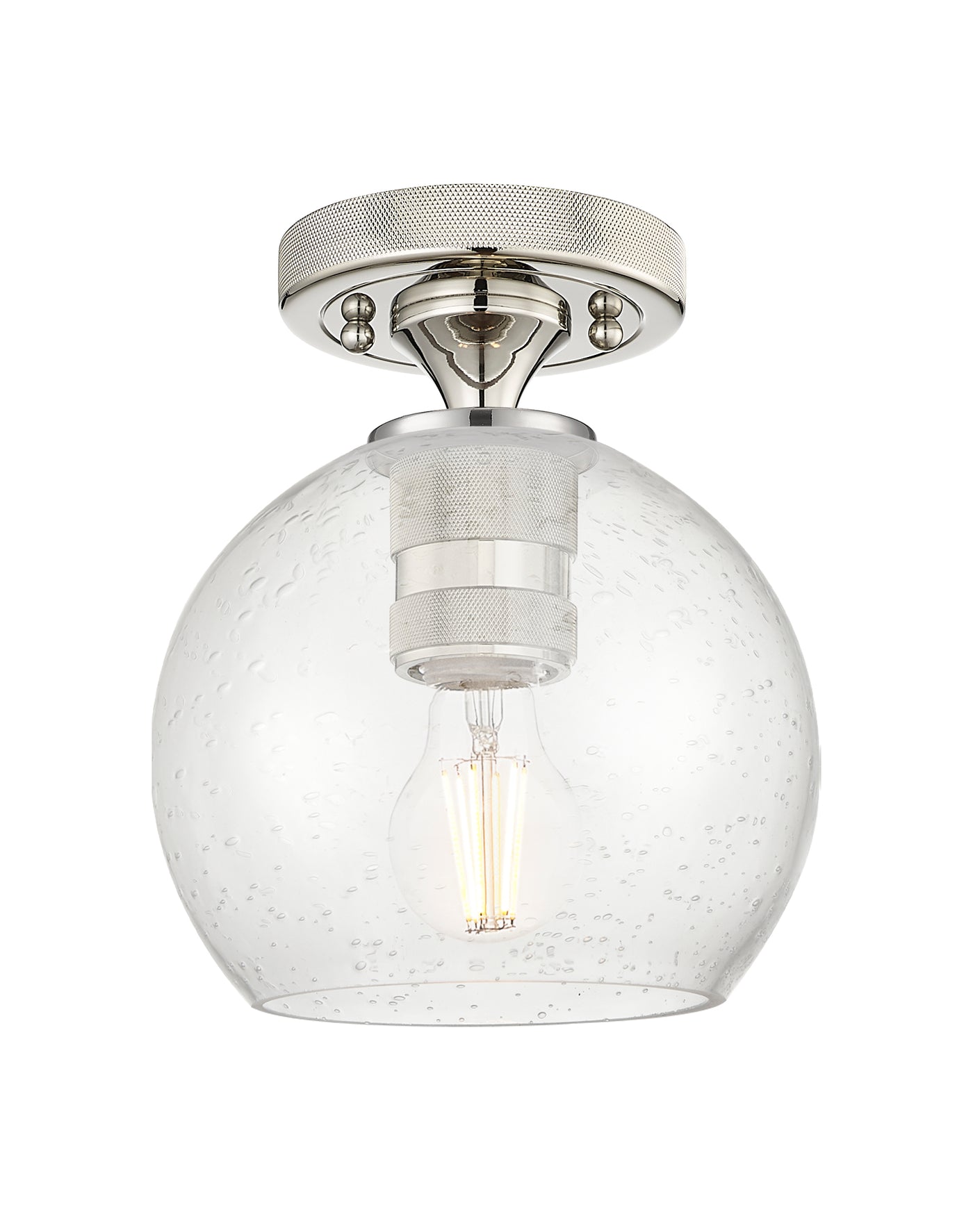 Downtown Flush Mount Satin Nickel