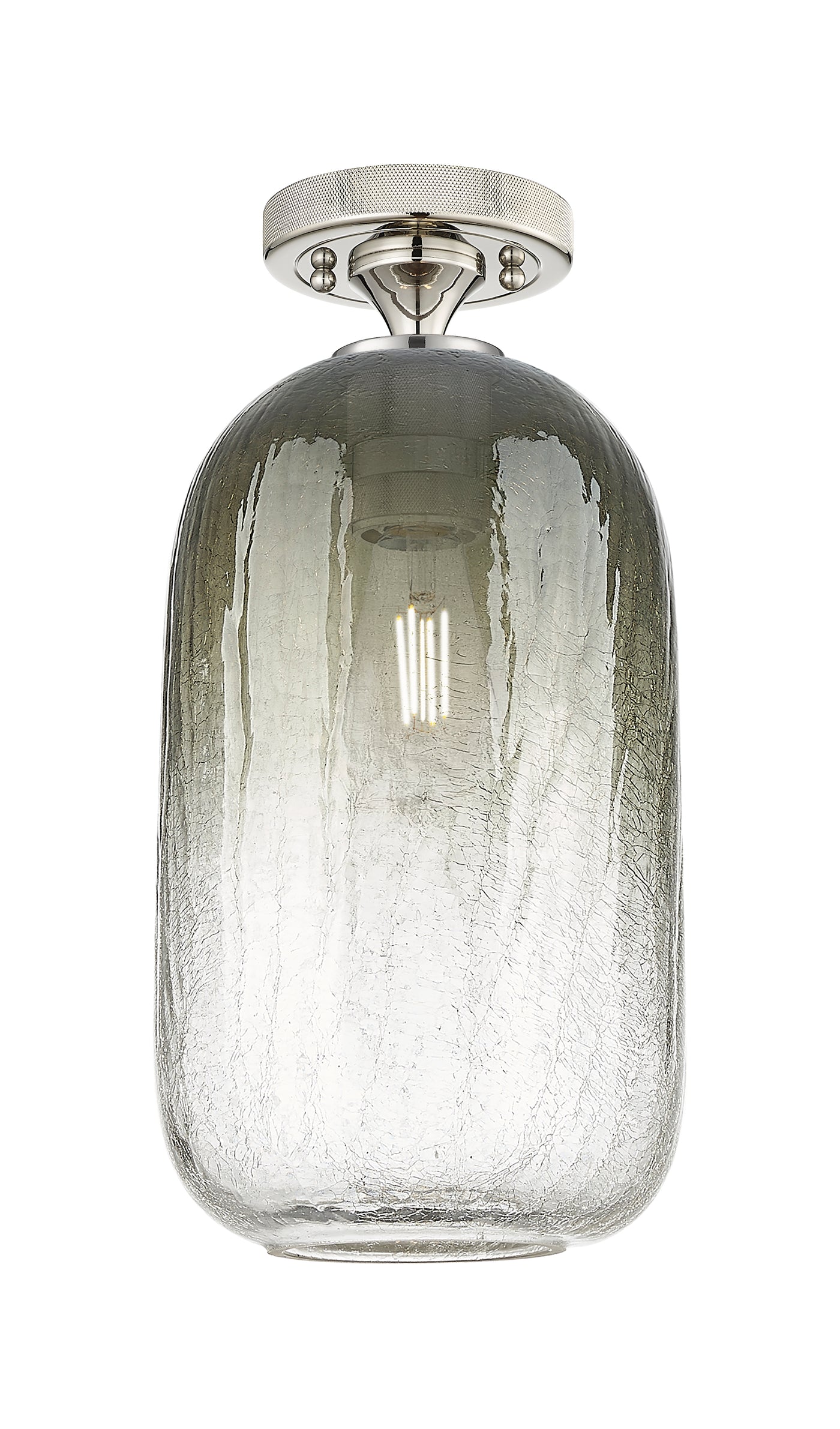 Downtown Flush Mount 10.5 Satin Nickel