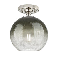 Downtown Flush Mount Satin Nickel 7 Inch