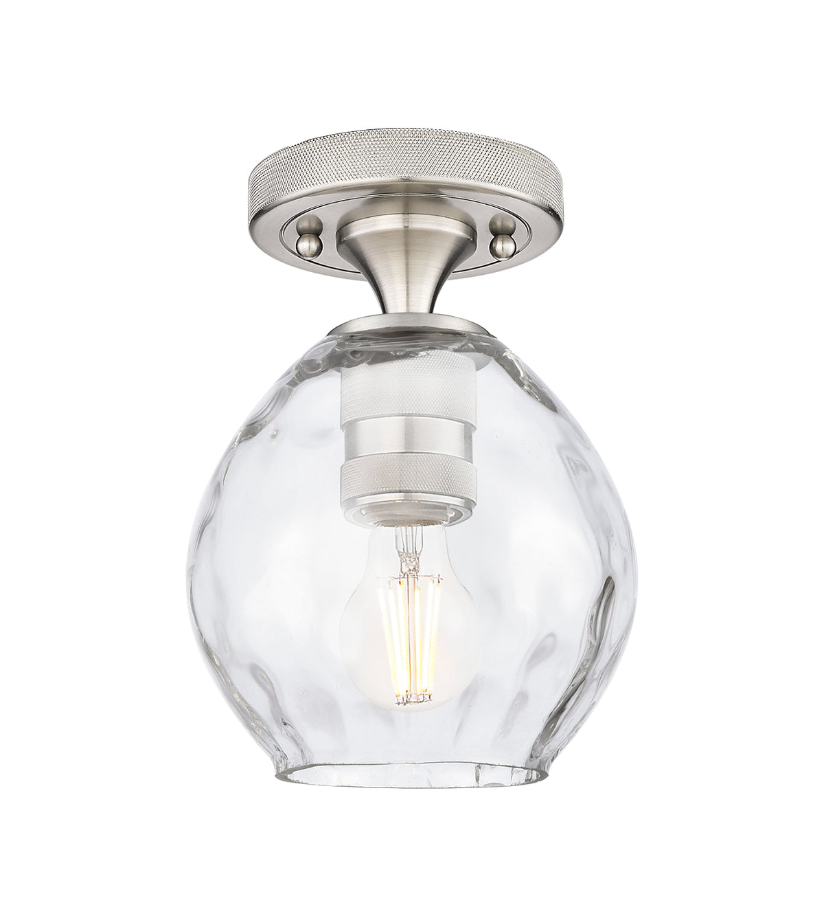 Waverly 6-Inch 1-Light Semi-Flush Mount 8.25-Inch High