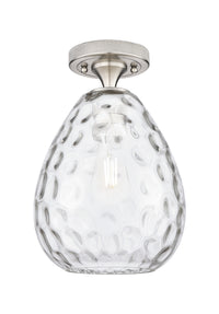 Downtown Flush Mount Satin Nickel Finish