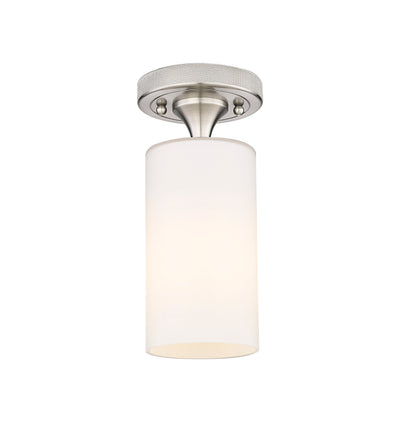 Downtown Flush Mount Satin Nickel Finish