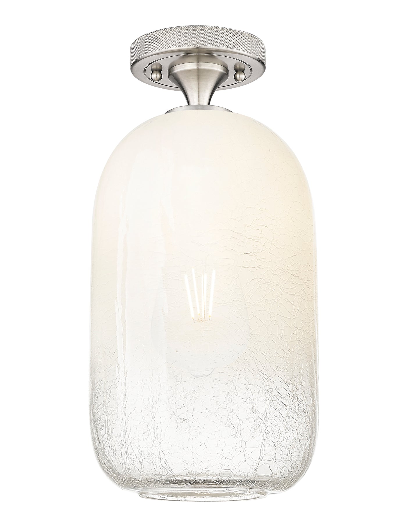 Downtown Flush Mount 10.5 Satin Nickel