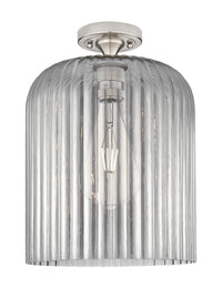 Downtown Flush Mount Satin Nickel Finish