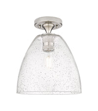 Downtown Flush Mount Satin Nickel 7.5 Inch