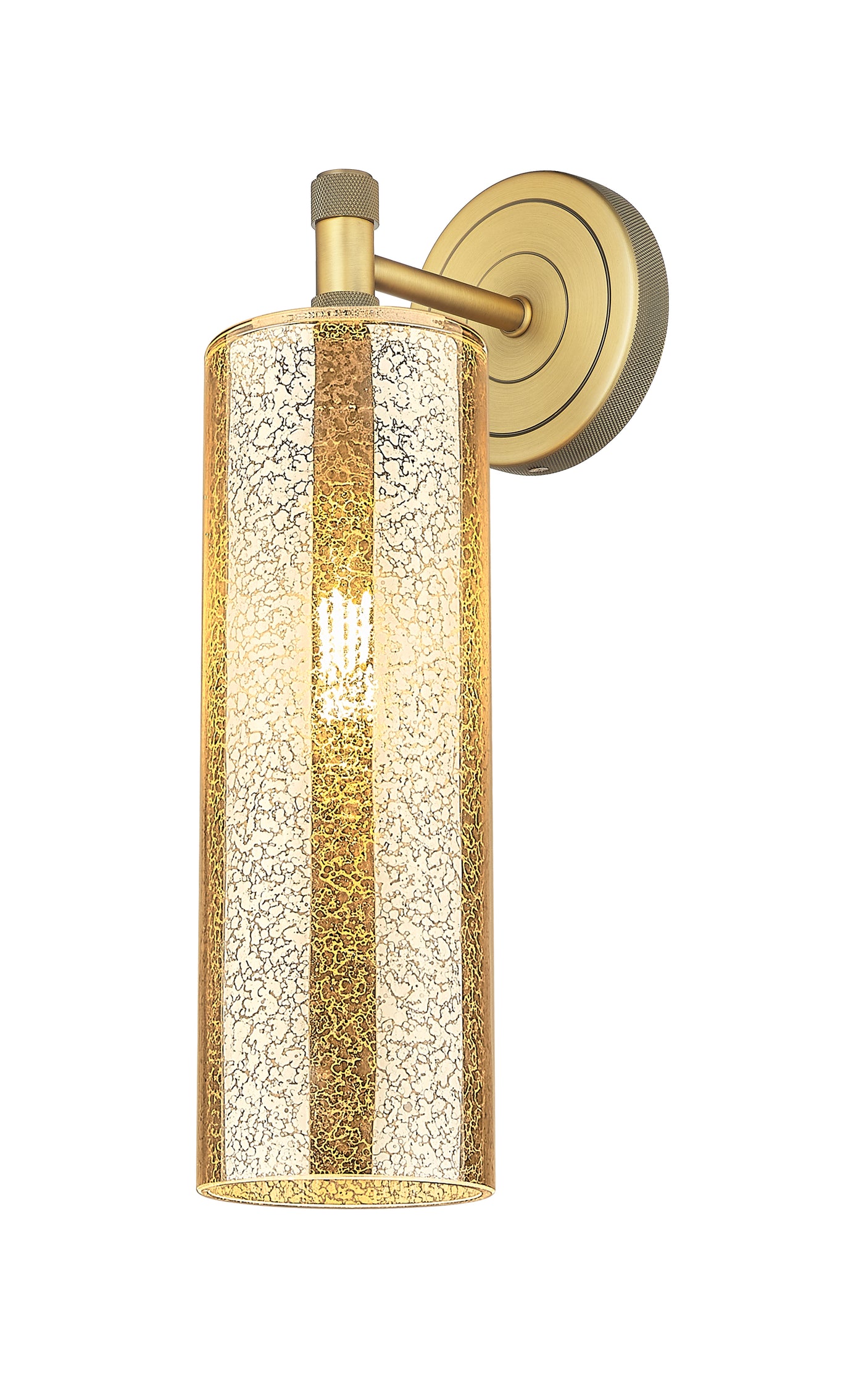 Downtown Urban Sconce Cast Brass Dimmable