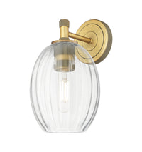 Downtown Urban Sconce Cast Brass Steel