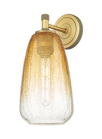 Downtown Urban Sconce Cast Brass Glass