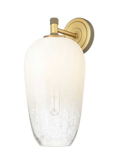 Downtown Urban Sconce Cast Brass Finish