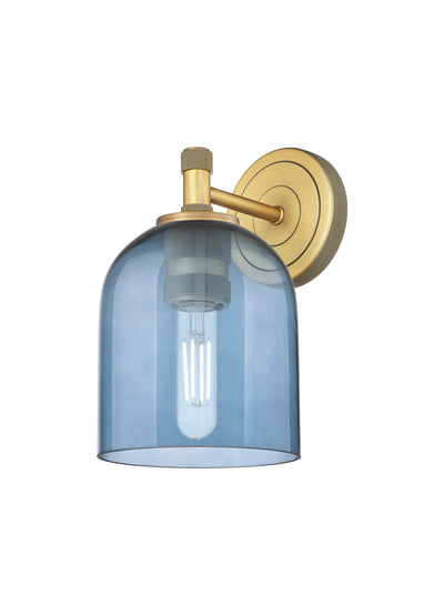 Downtown Urban Sconce Cast Brass Glass