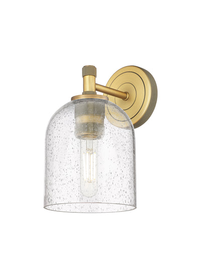 Downtown Urban Sconce Cast Brass Glass