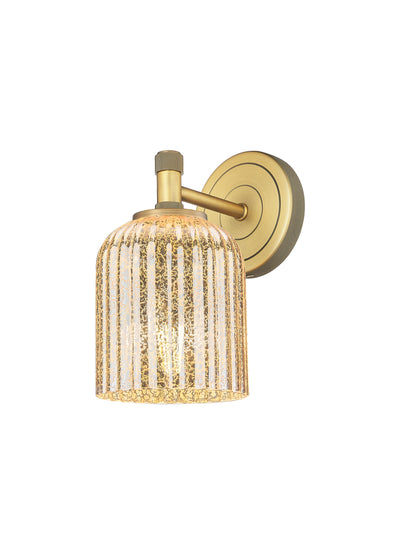 Downtown Urban Sconce Cast Brass Glass
